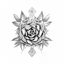 succulents tattoo design idea