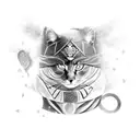 skadi skiing tattoo design idea