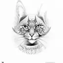 skadi skiing tattoo design idea