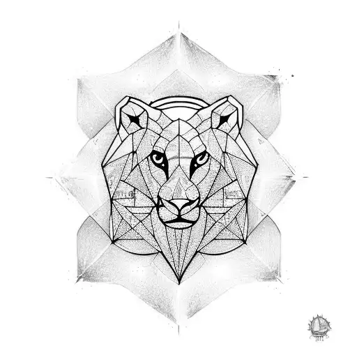 Leo birth chart  tattoo design idea