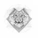 Leo birth chart  tattoo design idea