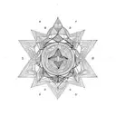 birth chart  tattoo design idea