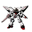 2 Brothers mecha tattoo design idea