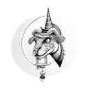 Circus hat tattoo design idea