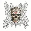 fear no evil tattoo design idea