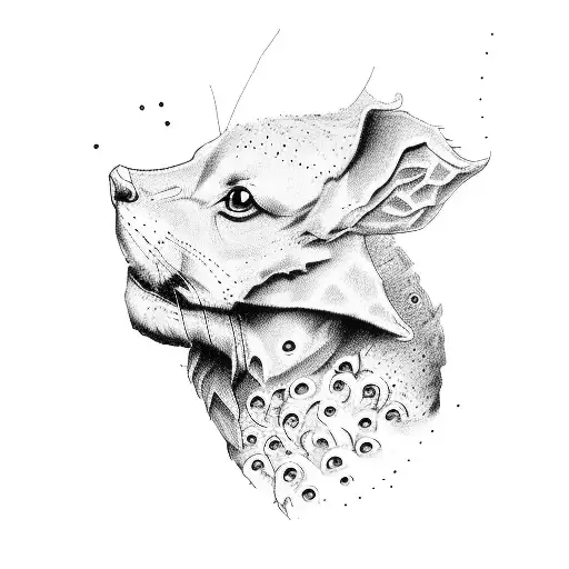 bible with psalm 27:1 tattoo design idea