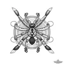 anansi  tattoo design idea