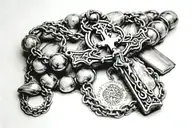 rosary finger tattoo  tattoo design idea