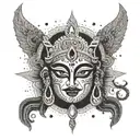 Goddess Kali maa tattoo design idea
