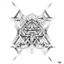 Valknut Symbol tattoo design idea