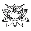 Lotus Flower, Mother, 3 Sons, love tattoo design idea