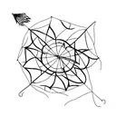 Kite in a hurricane tattoo design idea