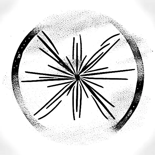 wagon wheel tattoo design idea