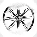 wagon wheel tattoo design idea