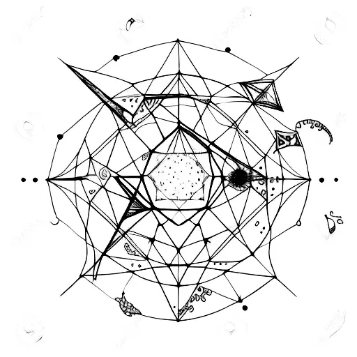 the cassiopeia constellation tattoo design idea