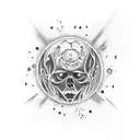 dr manhattan tattoo design idea