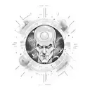 dr manhattan tattoo design idea