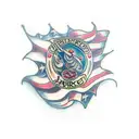 initial AP tattoo design idea