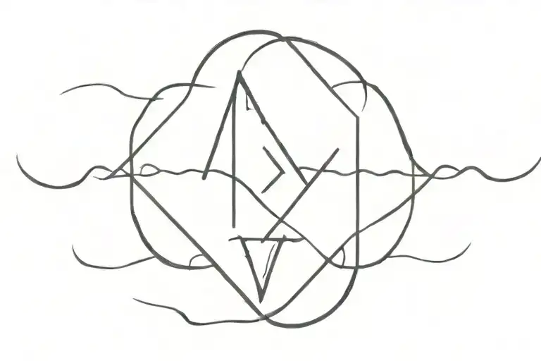 God is greater than your highs and lows with symbolic "G>^v" tattoo design idea