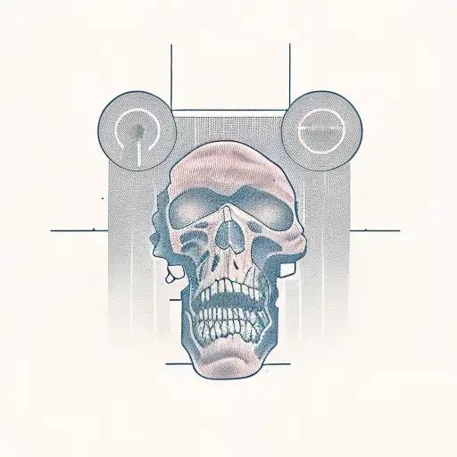 dystopia tattoo design idea