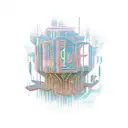 dystopia tattoo design idea