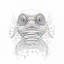 cognitive behavioural theory based approach to understanding silence and anxiety tattoo design idea