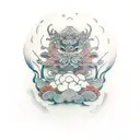 cognitive behavioural theory based approach to understanding silence and anxiety tattoo design idea