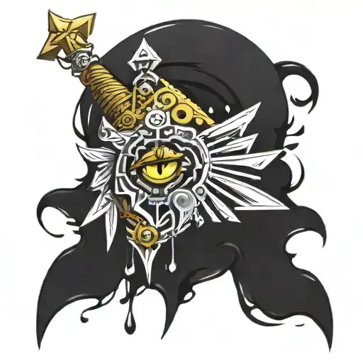 legend of zelda: tears of the kingdom  tattoo design idea