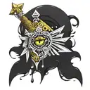 legend of zelda: tears of the kingdom  tattoo design idea