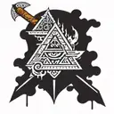 legend of zelda: tears of the kingdom  tattoo design idea