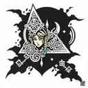 legend of zelda: tears of the kingdom  tattoo design idea