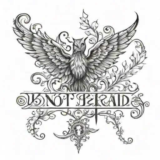 DO NOT BELIEVE DO NOT BE AFRAID DO NOT ASK DO NOT TRUST DO NOT HOPE tattoo design idea