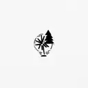 Sicily outline tattoo design idea