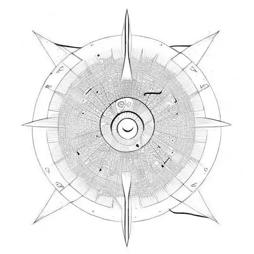 pioneer plaque tattoo design idea