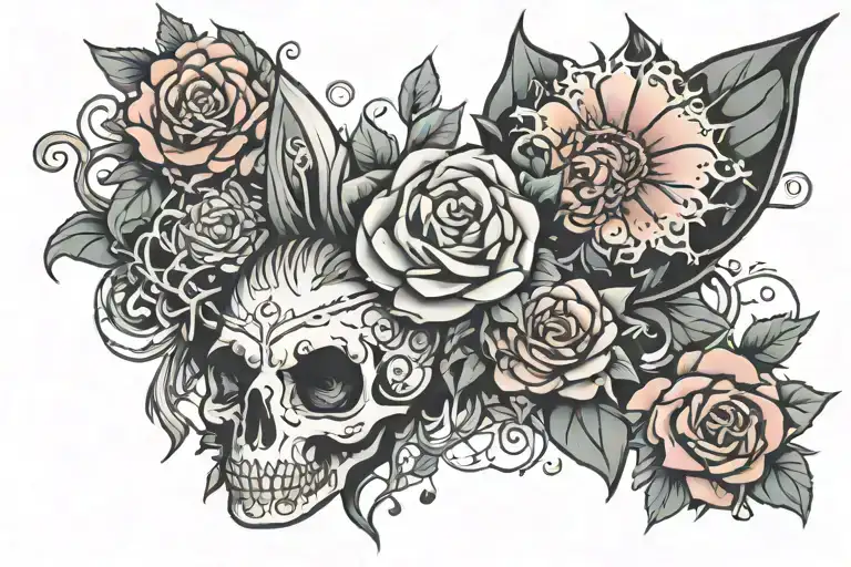 cybersigalism y2k girly tattoo tattoo design idea