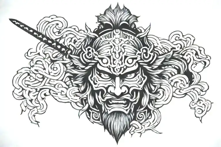 47 Ronin tattoo design idea