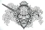 47 Ronin tattoo design idea