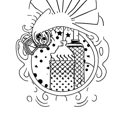 a Boston shaker tattoo design idea