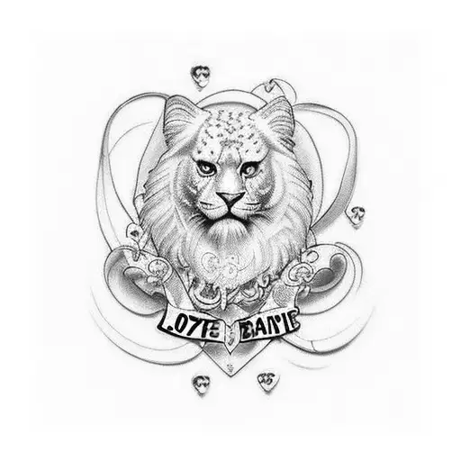 love to my babe and "R71" symbol tattoo design idea