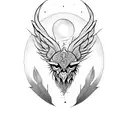 fenix tattoo design idea
