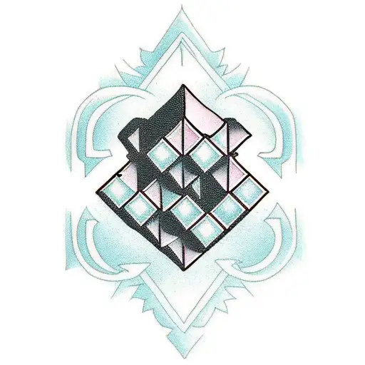 tetris tattoo design idea