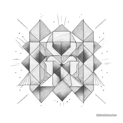 tetris tattoo design idea