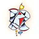 tetris tattoo design idea