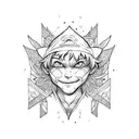 peter pan tattoo design idea