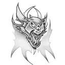 mage wizard tattoo design idea