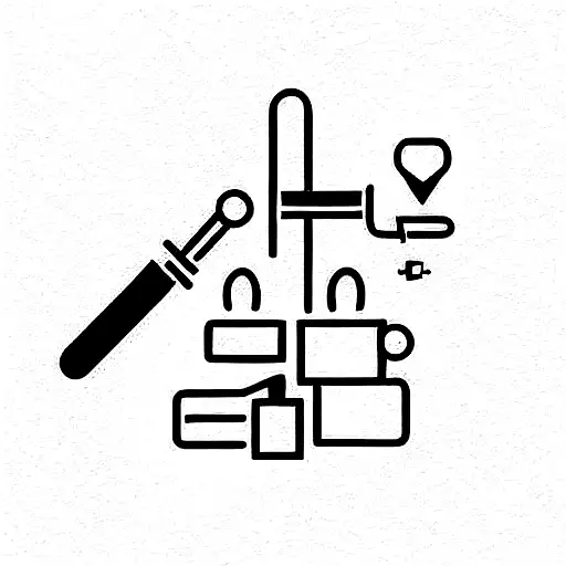 mechanic and dentist tattoo design idea
