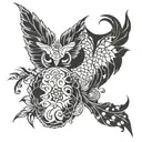 two sibling tattoo tattoo design idea