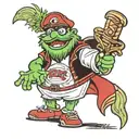 philly phanatic tattoo design idea