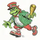 philly phanatic tattoo design idea