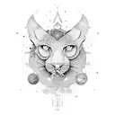 7 linhas da Umbanda  tattoo design idea